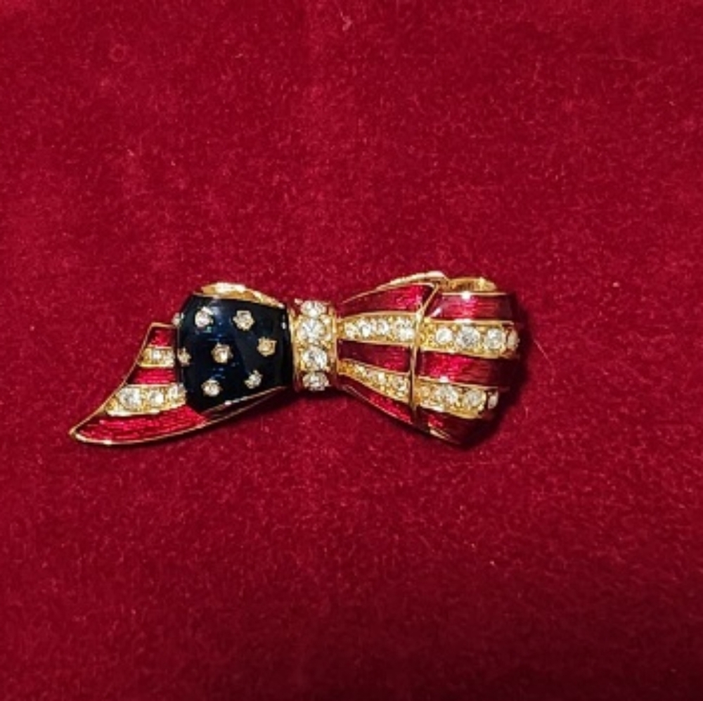 Patriotic Pin By CAROLEE